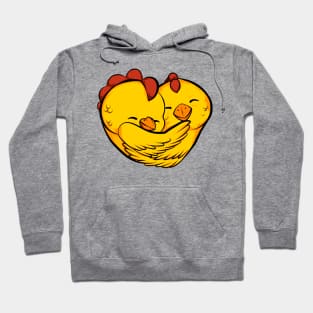 cute, funny and loving chickens Hoodie